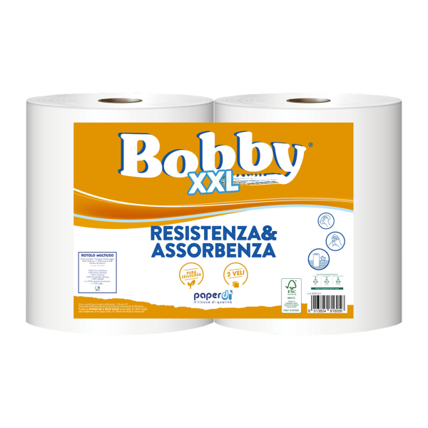 Bobina piccola Bobby XXL confezione 2pz -2V P.C kg 1.20