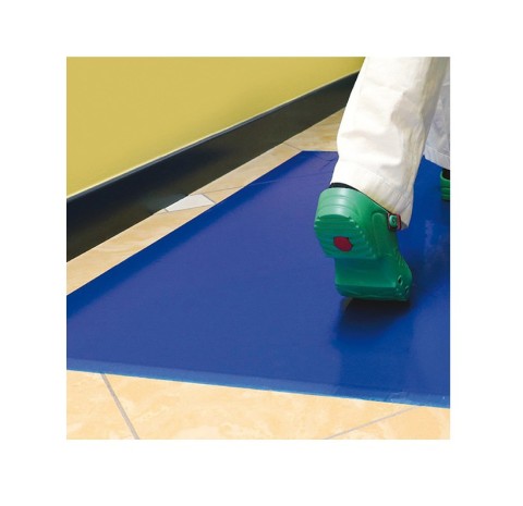 Tappeto adesivo antibatterico - 45x115 cm - 30 fg numerati a strappo