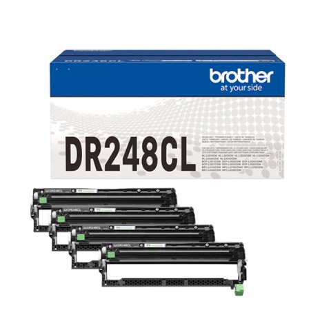 Drum originale Brother bk/y/c/m 30k dr248cl