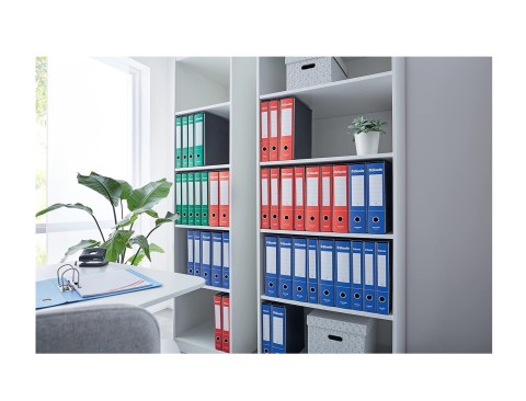 Raccoglitore Esselte Essentials G75 con Custodia - dorso 8cm blu