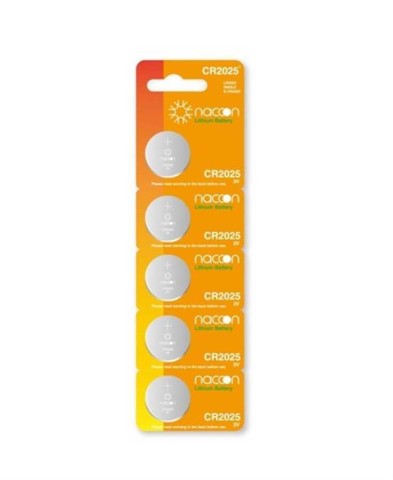 Batteria al litio Naccon 3 volt a bottone  cr2032 pk10013