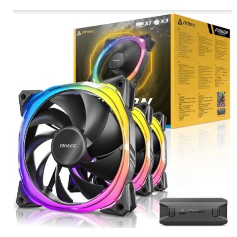 Ventola Antec Fusion120 Argb 3+C Pwm + Controller