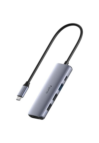 Hub usb-C Cudy 5 porte con HDMI 4K Uh405
