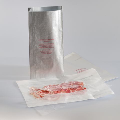 Sacchetto s/fresco alluminio 23x33+5 pz1000 metallizzate pp