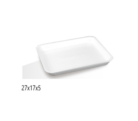 Vassoio Drenante 168 Bianco 400pz - 27x17x5