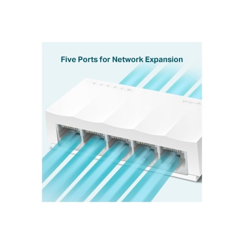 Switch TP-Link Desktop 5Porte 10/100Mbps - LS1005