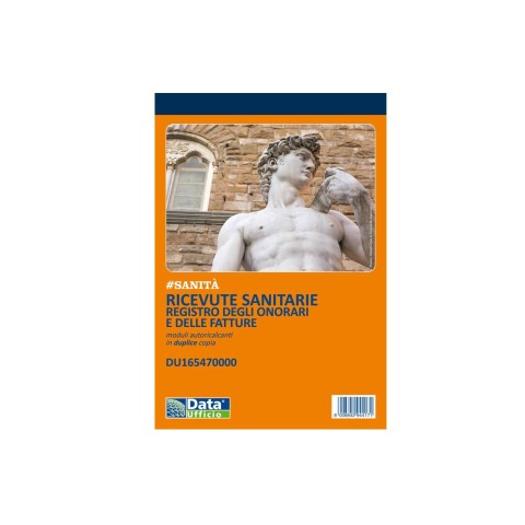 Blocco ricevute sanitarie - 50/2 autoricalcanti - 21,5x14,8cm - DU165470000
