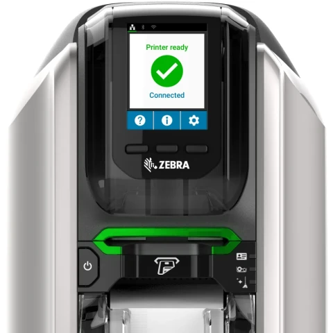 Stampante Zebra termografica ZC300  fronte DT e Card Lan-Usb