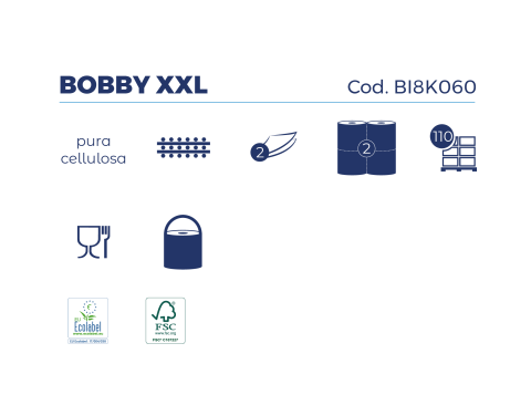 Bobina piccola Bobby XXL confezione 2pz -2V P.C kg 1.20