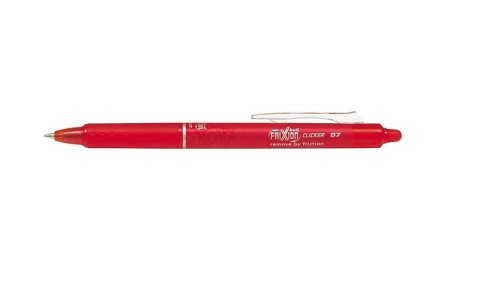 Penna Frixion gel a scatto 0.7mm rosso