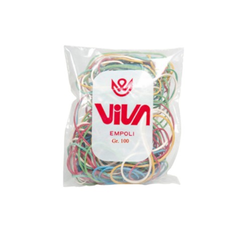Elastico ad anello Viva 100gr misure e colori assortiti