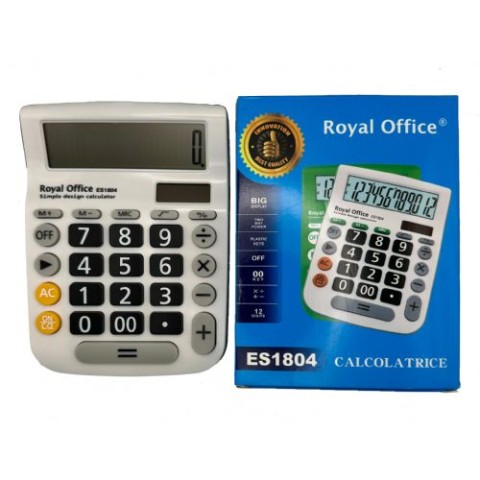 Calcolatrice Royal Office big 12 cifre ES1804