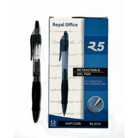 Penna Royal Office gel R5 0,7 nero