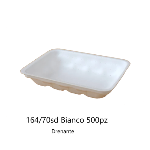 Vassoio Pse Dren.164/70sd pz500 (15D70SDOA) bianco