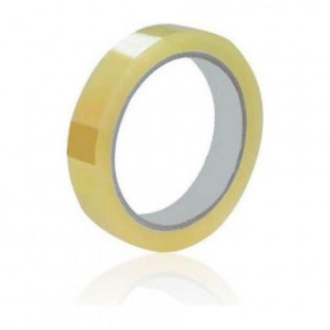 Nastro adesivo 19x66 acrilico trasparente 8pz