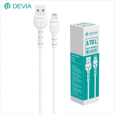 Cavo da usb A a L 1Mt ricambio espositore kintone bianco