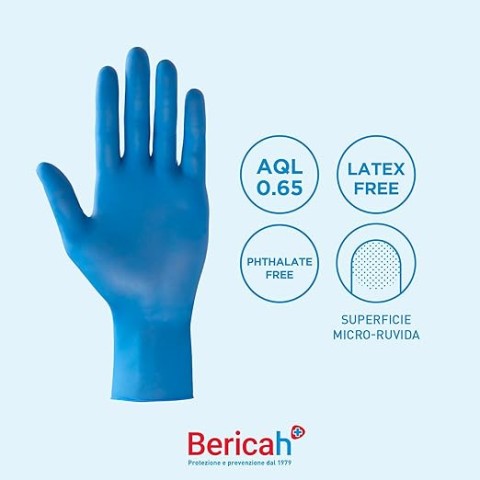 Guanti in nitrile S bianco 27cm Plus SensiNitrix da 100pz