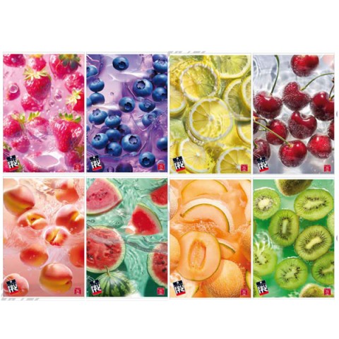 Maxiquaderno Fruit A4 1rigo 42 fogli 80gr Pigna