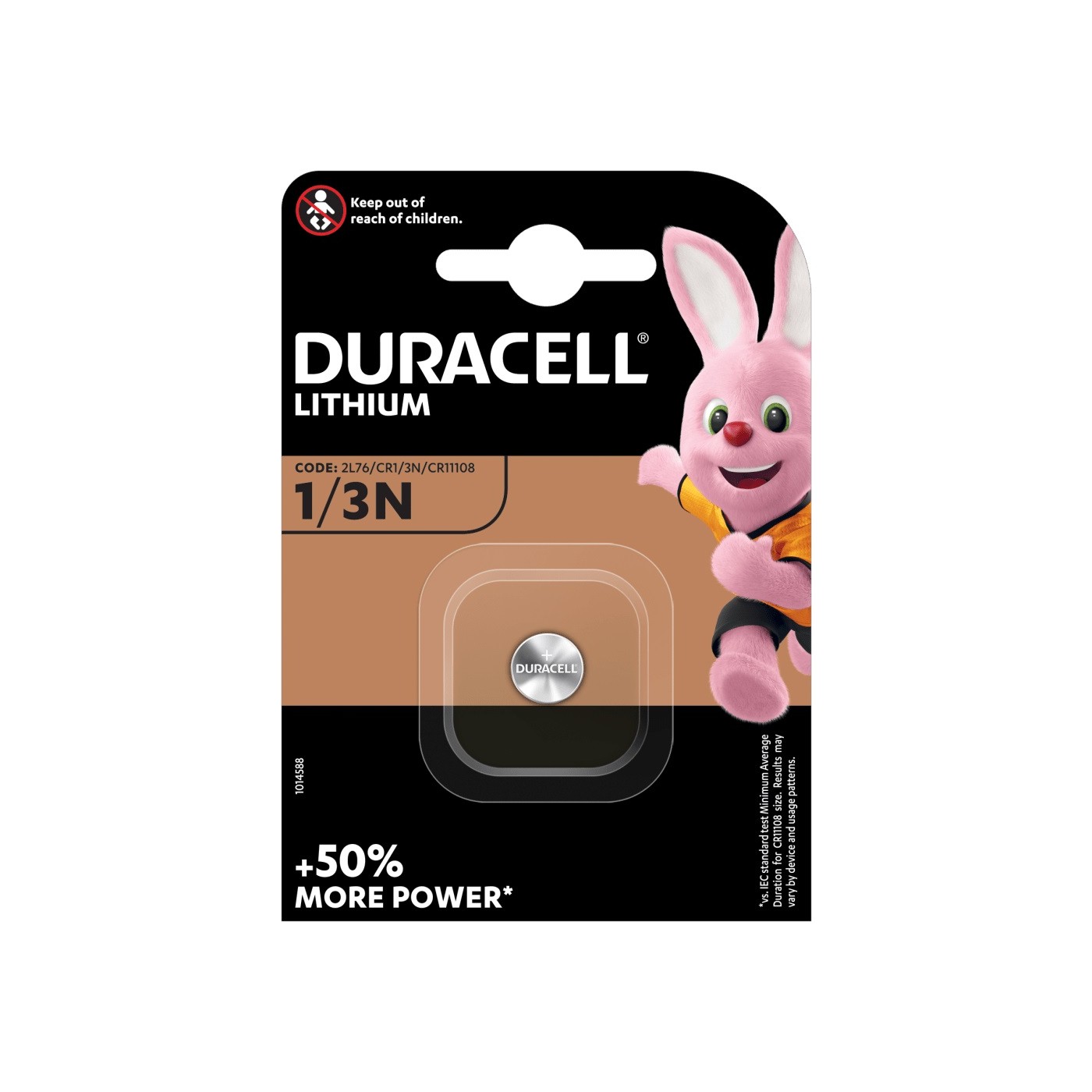 Batteria Duracell Spec 1pz 1/3N 2L76/CR1/3N/CR11108 1Cnf/1pz