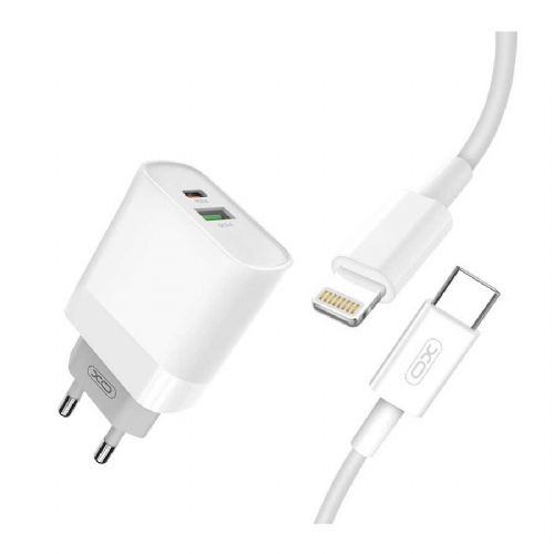 Caricatore rapido 20w 3.0 Usb A-C+cavo iphone