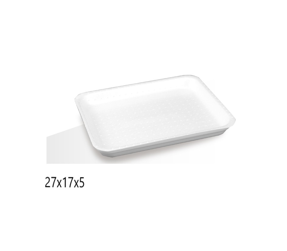 Vassoio Drenante 168 Bianco 400pz - 27x17x5