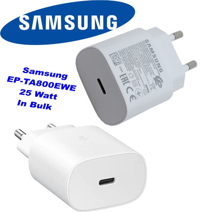 Caricatore Samsung USB-C25 Watt bianco EP-TA800EWE