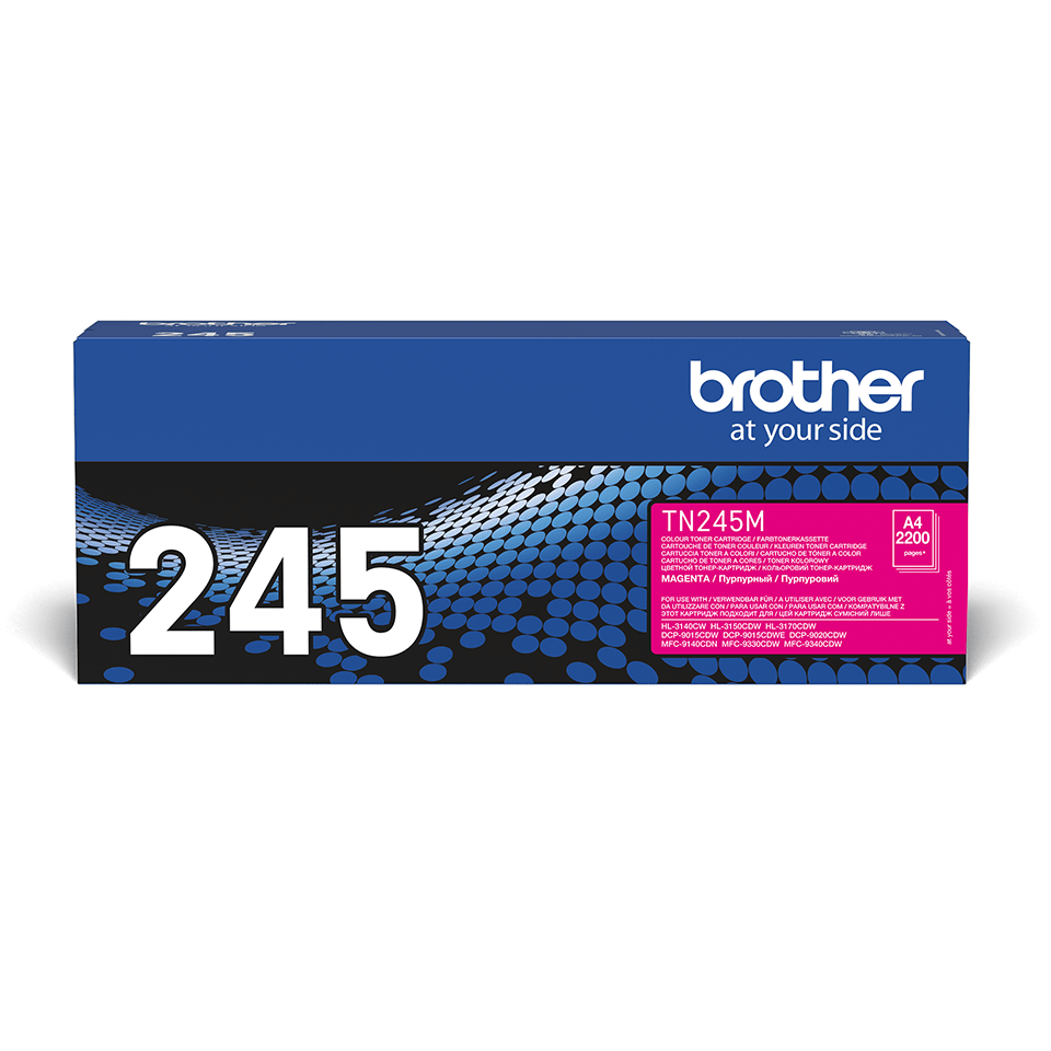 Toner originale brothertn-245 magenta 2k hl-l3140/3150/3170    